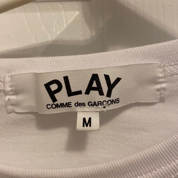 ❌SOLD❌CDG white tee - Picture 3 of 4